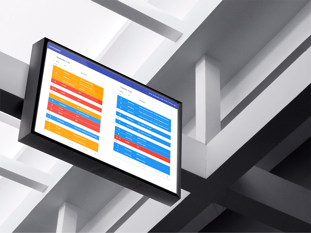 Monitoranzeige Vorschau